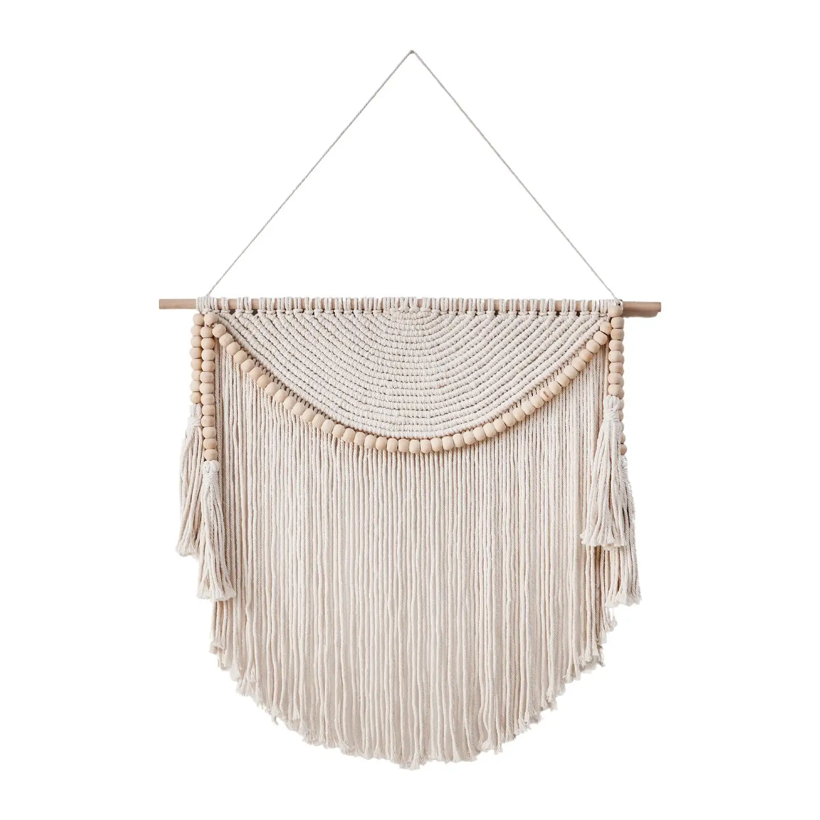 

Handmade Woven Tapestry Boho Ornaments Wall Art for Party Wedding Indoor