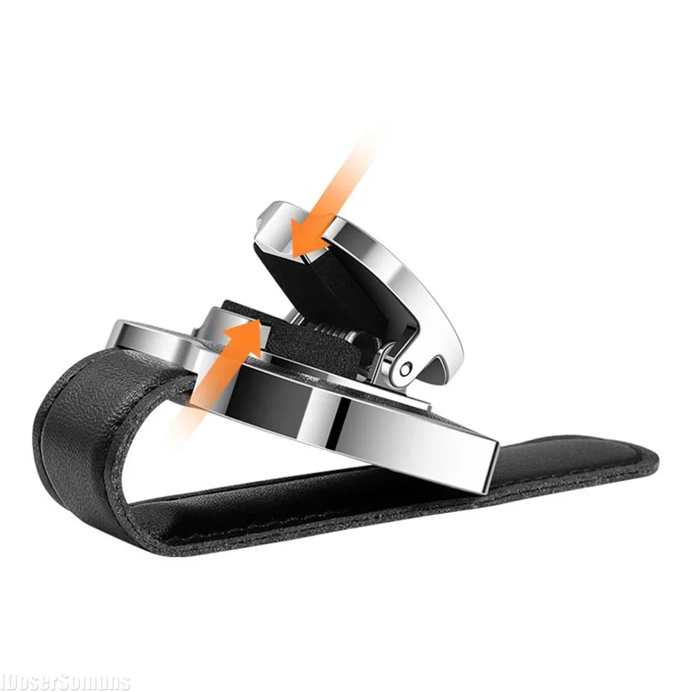 Футляр для хранения солнцезащитных очков автомобильный зажим козырек стойка