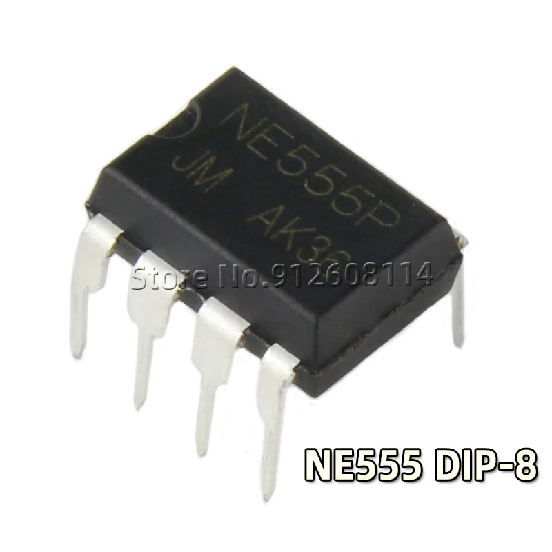 10 шт./партия, прецизионные таймеры NE555 NE555P NE555N DIP8 IC DIP-8