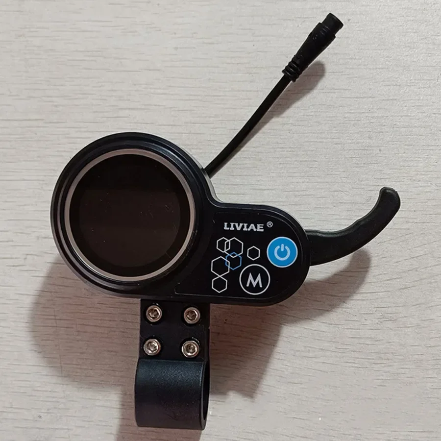 36v48v LIVIAE измеритель скорости 6-контактный ЖК-дисплей электрический скутер