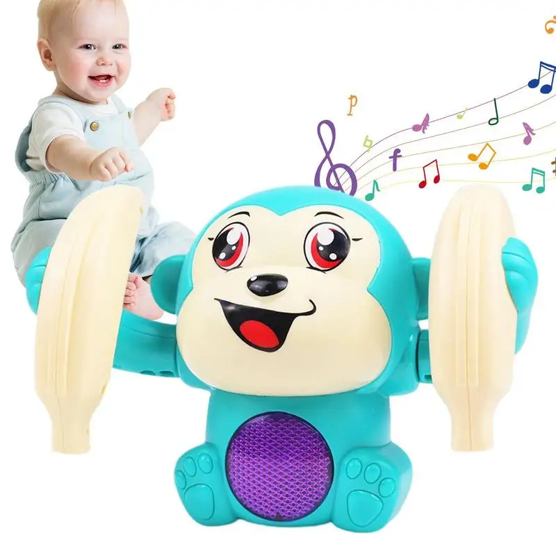 

Baby Crawling Toy Monkey Baby Toys For Voice Control Electric Voice-activated Induction Toy Special Designed For 0-36 Months Old