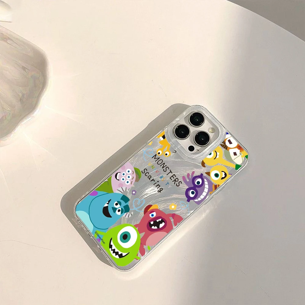 Чехол для телефона Disney Monsters Inc Clear Feather Laser VIVO Y12 Y11 Y10 Y5 Y3 Y2 Y01 T A S1 V25 V21E V29 E LITE S 5G