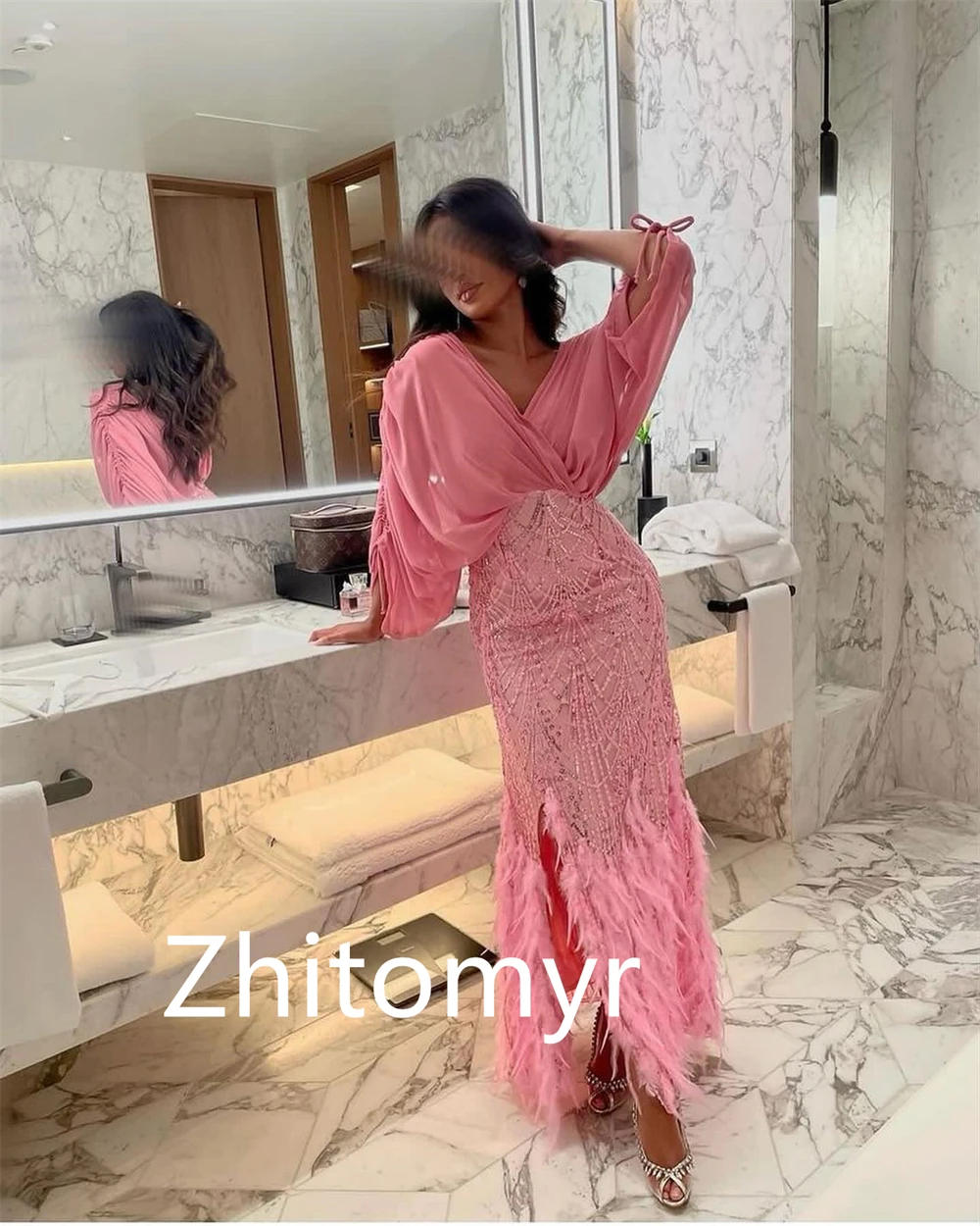 Платье для выпускного вечера по индивидуальному заказу. Изысканные вечерние