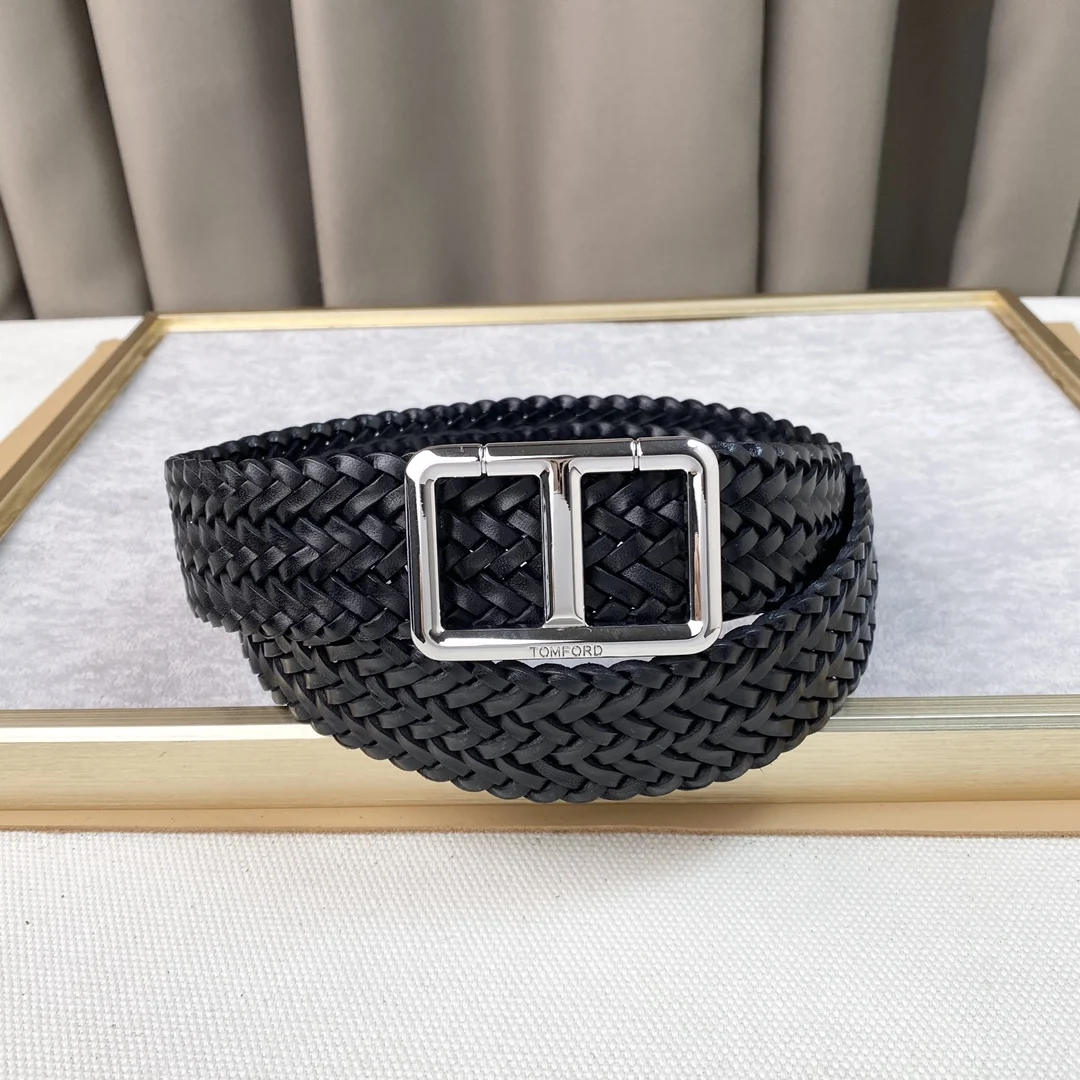 ремень TOM FORD пояс Феррагамо Настоящая воловья кожа Ширина 4 cm длина 120cm