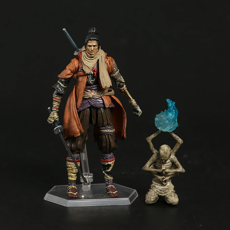 

Figma 483-DX Shadow Die Two Sekiro 6 дюймов экшн-фигурка подвижная модель игрушки