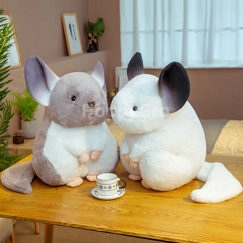 

Stuffed Animals Mascot Hamster Pillow Cute Plushy Pillows Chinchillas Plush Doll Soft Toy for Kids Christmas lovely Plush Toy