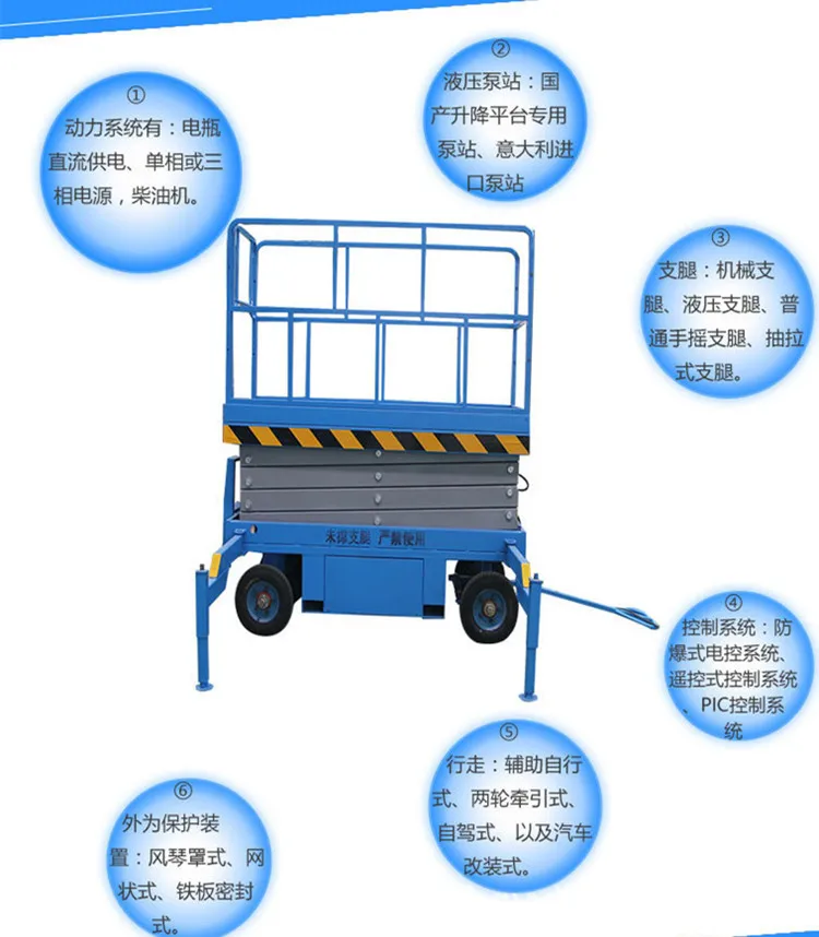 Рисунок 4 - Мобильный подъемник 10 метров ножничный