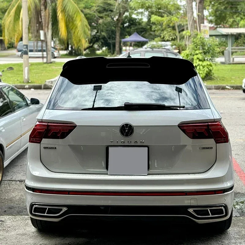 Новинка! Для Volkswagen Tiguan MK2.5 R-Line R 2017-2024 MAXTON Стиль Спойлер Крышка Bodykit Задний багажник