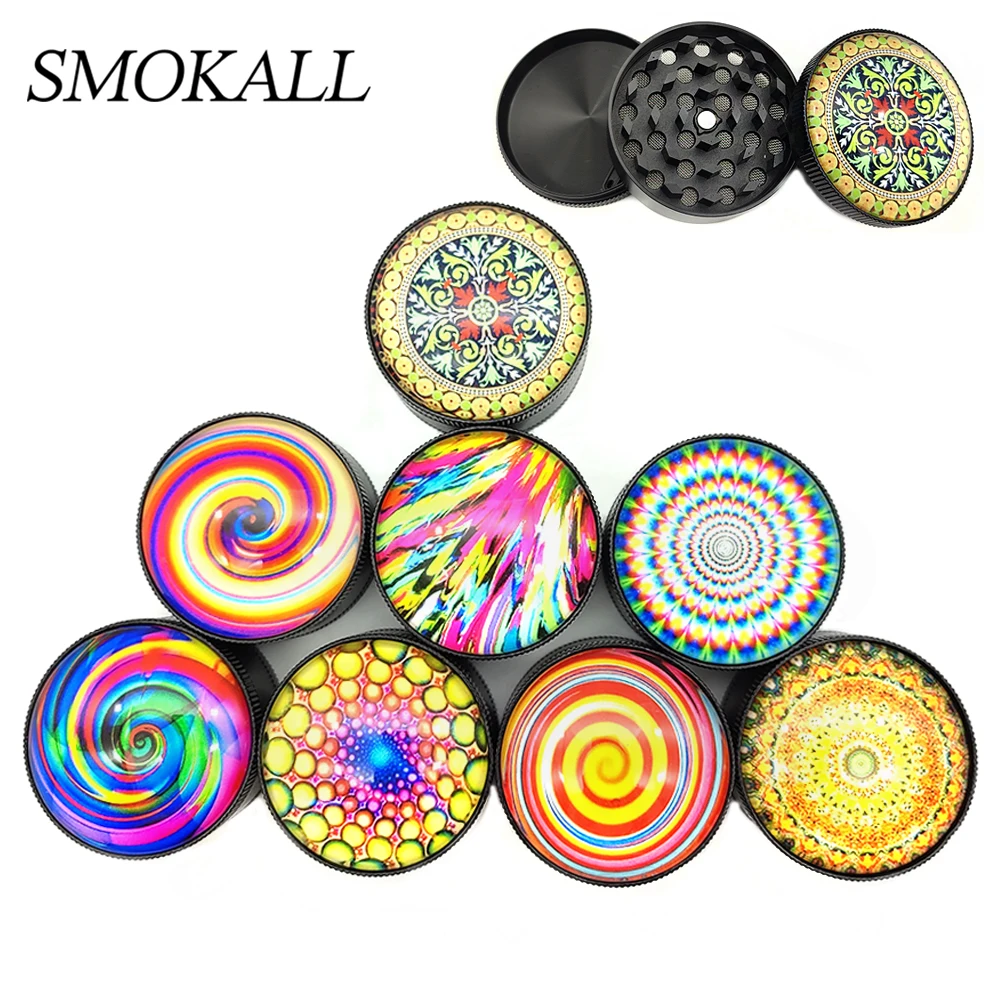 

10Pcs 50mm Herb Grinders Resin Grinder Mill Grass Spice Crusher Smoke Tobacco Accessories For Smoking Pipas Fumar Hierba