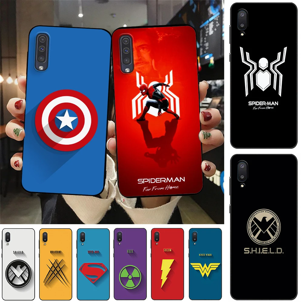 

Marvel hero Pone Case for Samsung Note 10 Lite Plus 20 S10E S20 S21 S22 Plus Ultra FE Cover
