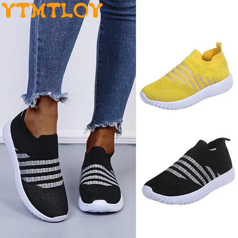 

2020 Autumn Socks Shoes Women's Casual Shoes Korean Version Of Wild Ins Summer New High-top Sports Net Red Women's Shoes 35-44