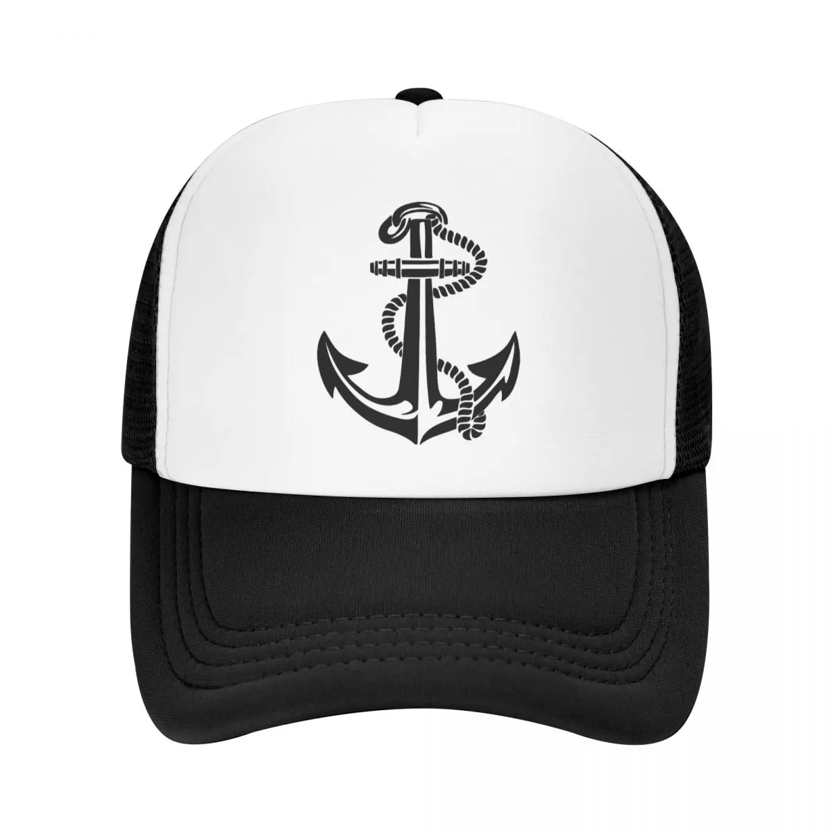 

Personalized Nautical Anchor Baseball Cap Sports Men Women's Adjustable Sailor Adventure Trucker Hat Spring Hats Snapback Caps