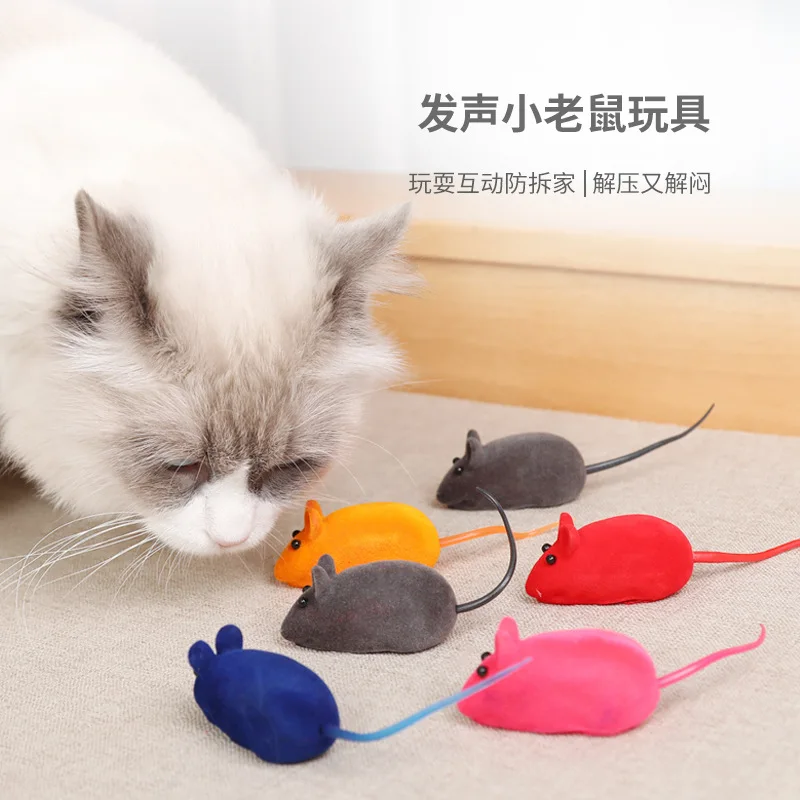 

Pet Products Pet Mice Sounding Cat Toys Realistic Sounding Toys