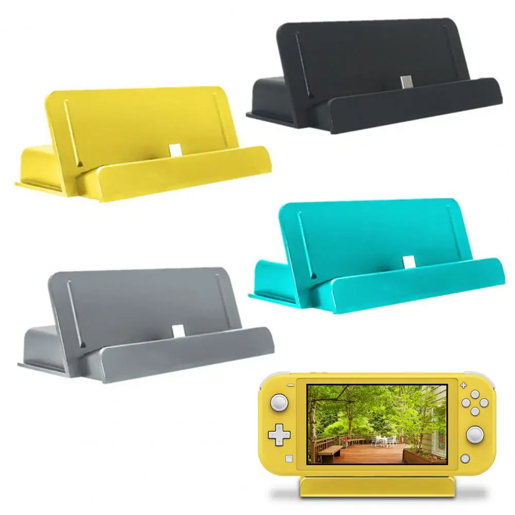 Charging Dock Stands Fast Charging 2 in 1 ABS Type-C Charger Stand Holder for Switch Lite/Mini