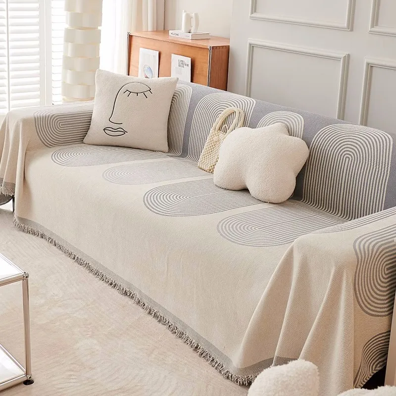 

Хлопковый чехол для дивана, скандинавский стиль