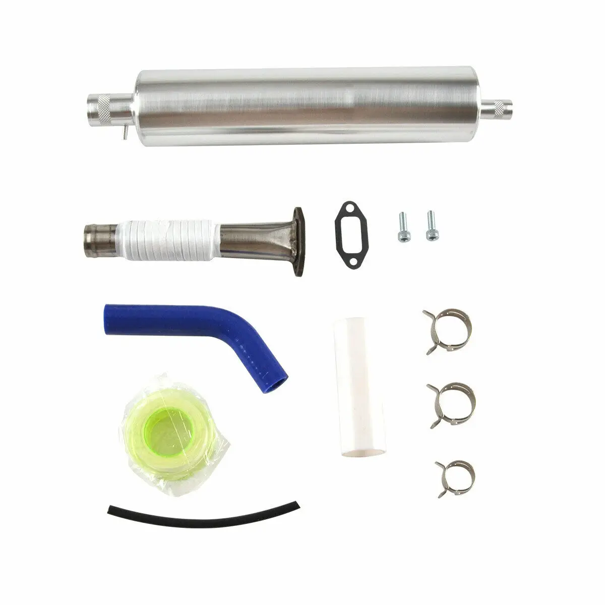 1 комплект, глушитель для выхлопной трубы