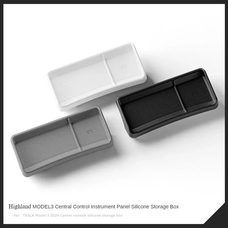 Для Tesla highland Model 3+ автомобильный ящик для хранения приборной панели центральный