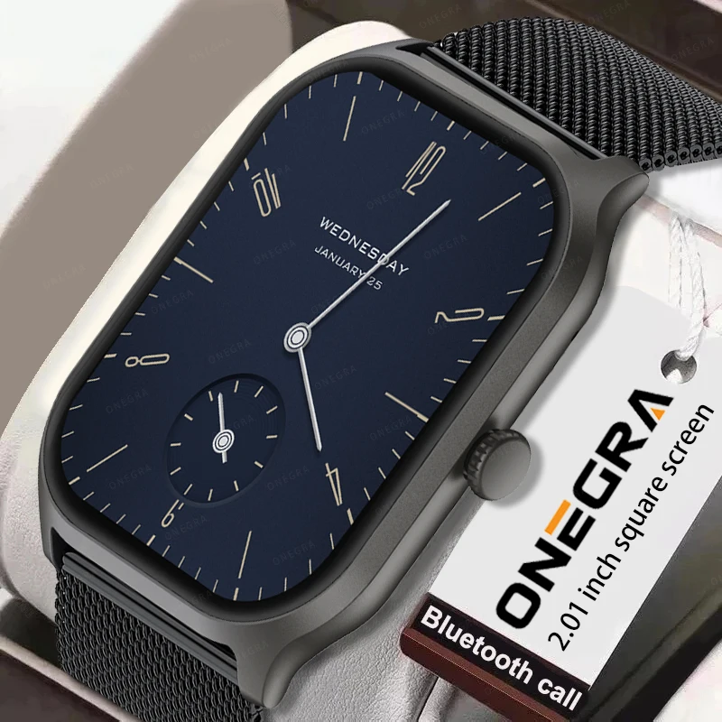 

Смарт-часы мужские водонепроницаемые с поддержкой Bluetooth и тонометром