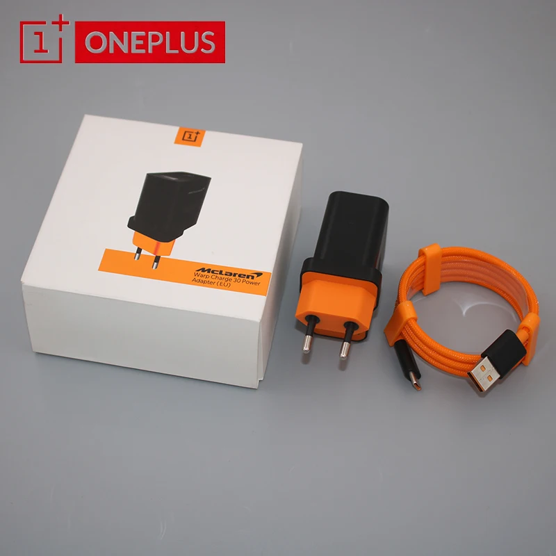 

Зарядное устройство OnePlus 8 Pro, 30 Вт, 5 В, 6 А, основополагающий адаптер McLaren, 100 см, кабель Type-C для One Plus 1 + 9 9R 9RT 8 7 7T Pro, USB-устройство для быстрой заря...