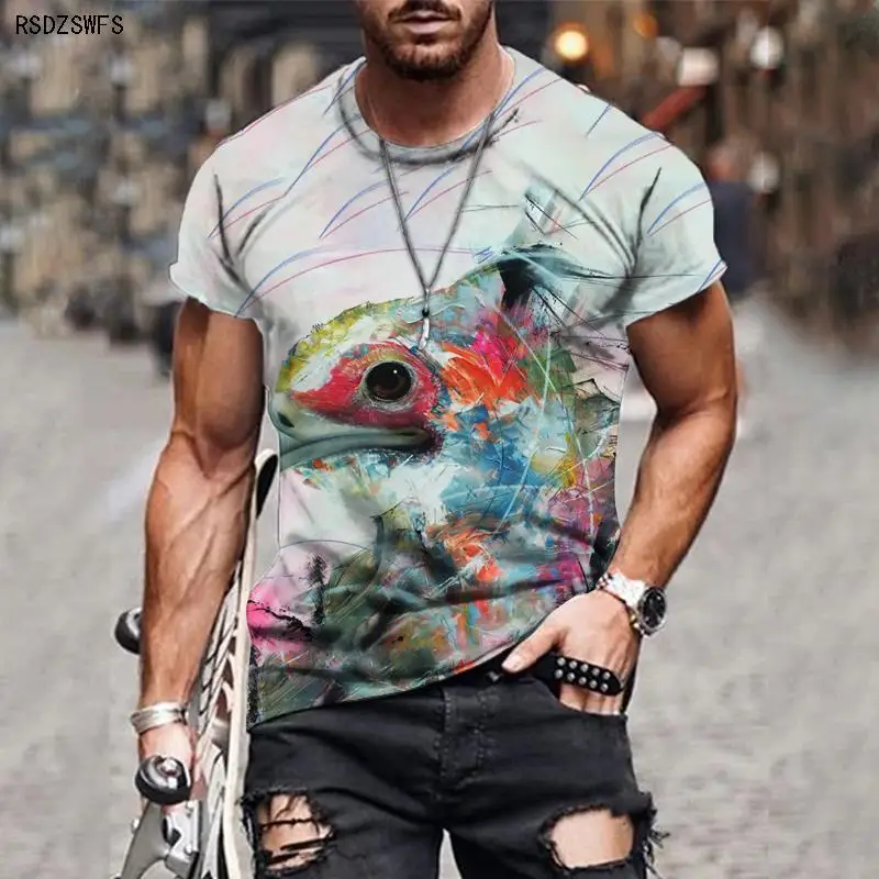 Футболка мужская оверсайз с коротким рукавом и круглым вырезом размеры до 5XL |