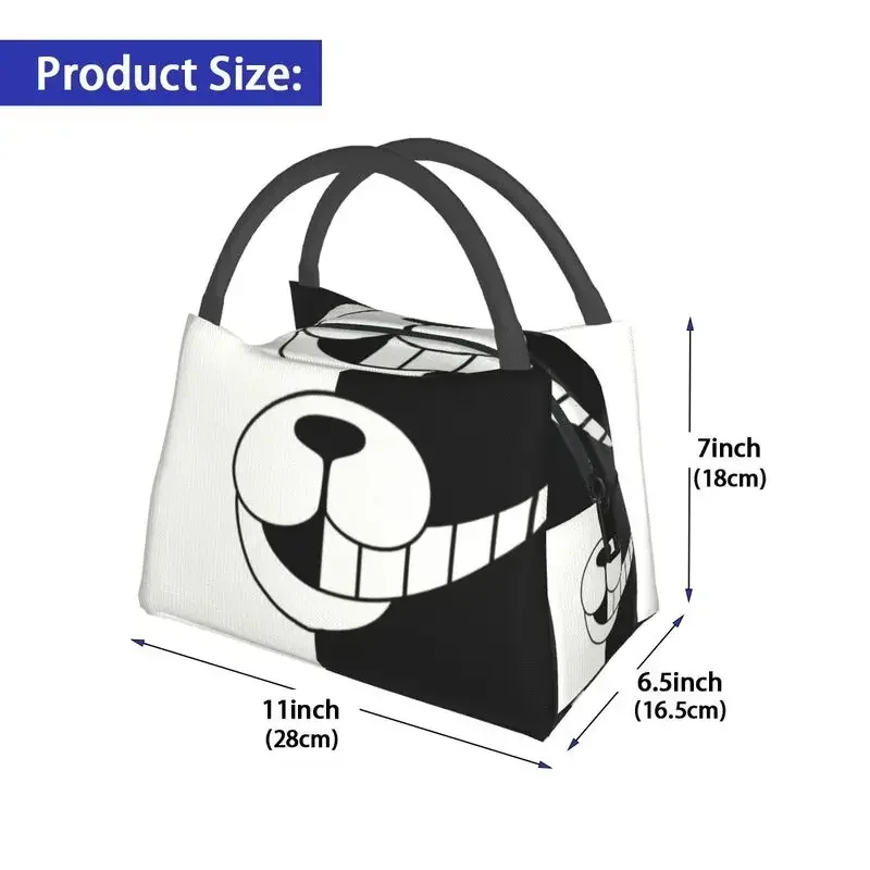 Портативный Ланч-бокс Monokuma's Smile Женская многофункциональная Термосумка с