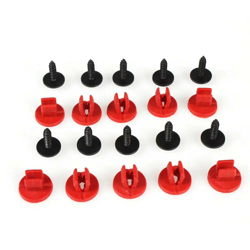 

20pcs Engine Undertray Cover Clips Bottom Shield Guard Screw Locknut Expansion Nut For Ford Focus C S MAX 1019377