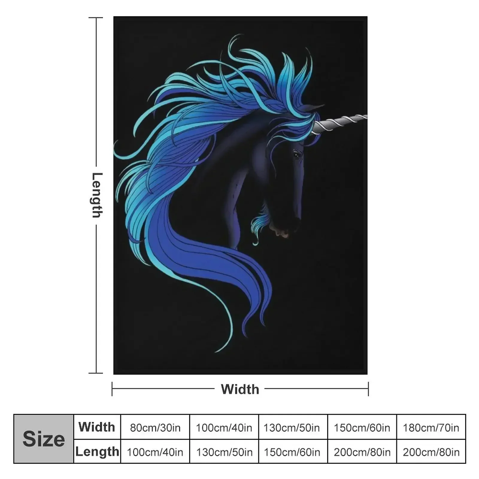 Черное одеяло с единорогом тонкие фланелевые ворсовые теплые зимние одеяла