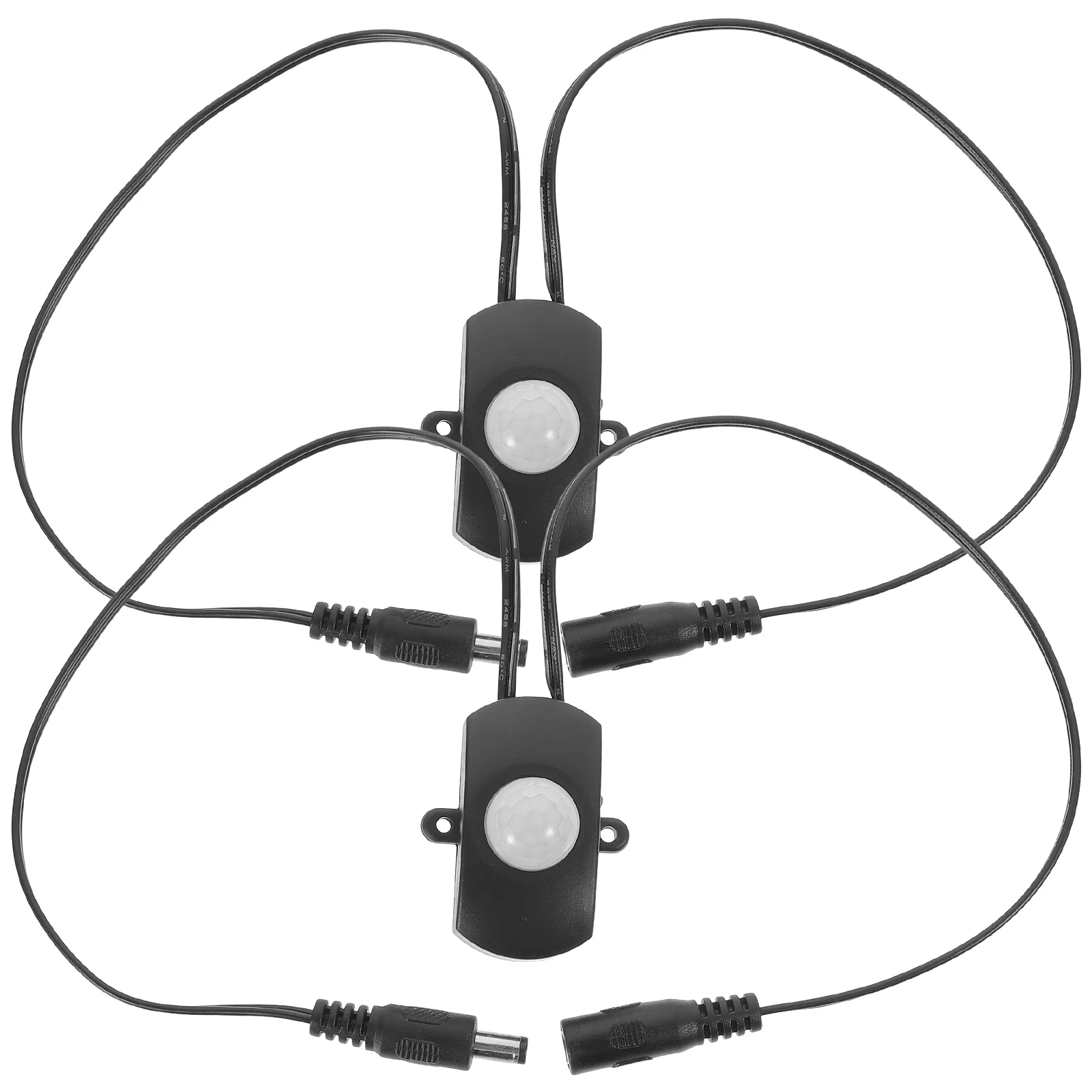 

2 Pcs LED Strips Sensor Lamp De Light Controller Motion Accessories Ir