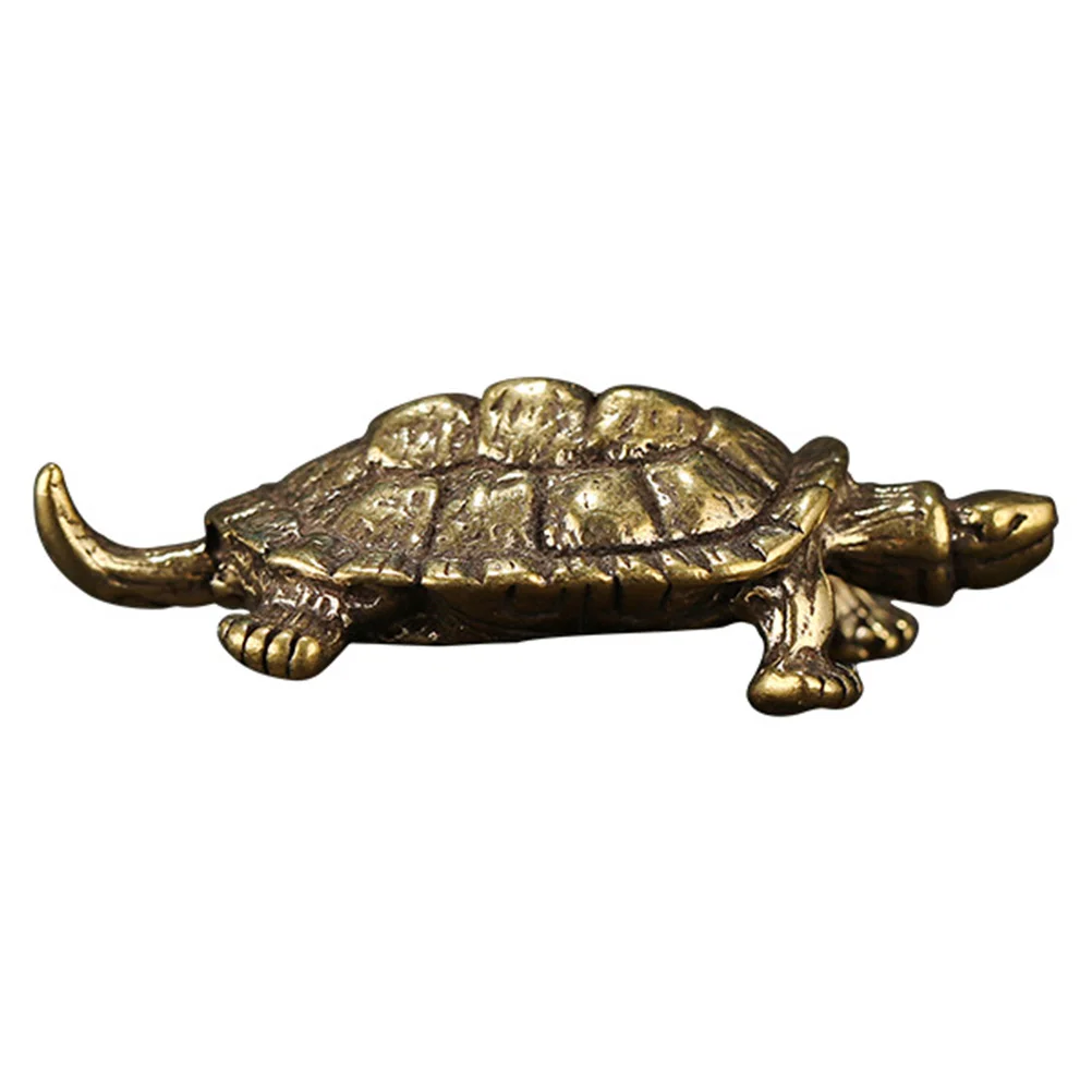 

1pc Millennium Turtle Statue Decorative Turtle Car Decoration Turtle Figurine Creative Stall Goods