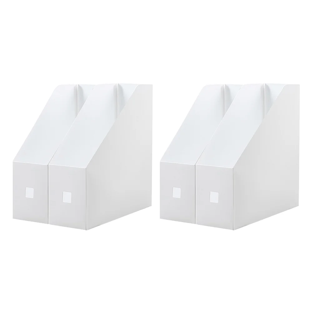 

File Rack Holder Desktop Organizer Shelf Magazine Storage Documentbox Office Vertical Desk Files Multipurpose Boxes Compartments