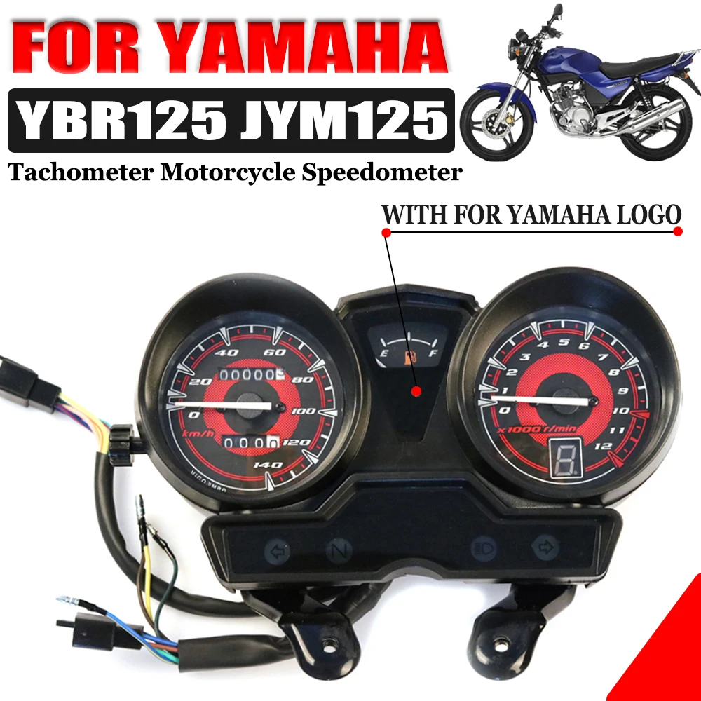 

For YAMAHA YBR125 YB JYM YBR 125 JYM125 Motorcycle Tachometer Speedometer Odometer Gauge Gear Indicator Meter Tacho Instrument