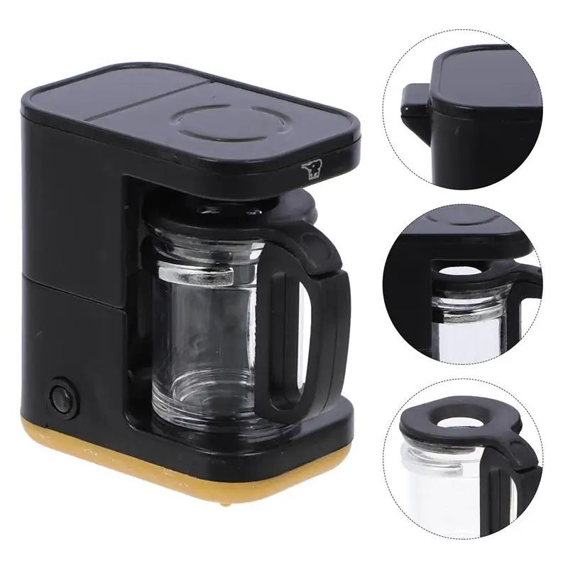 

Mini Coffee Machine Model Mini House Appliance Model Lovely Small Coffee Maker Adornment