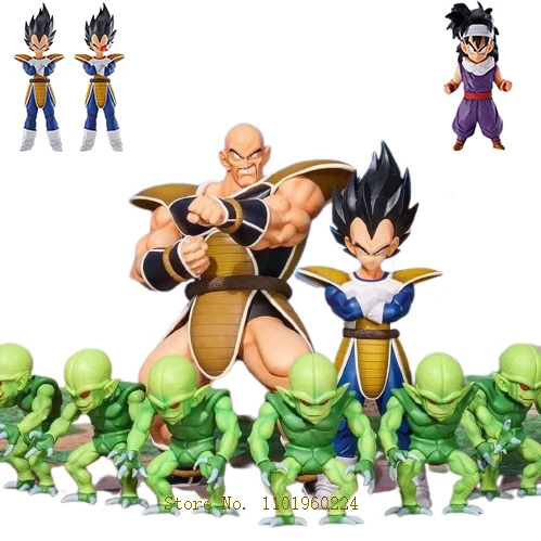 

Anime Dragon Ball Z Vegeta Saibaiman Action Figure Ichiban Kuji Dragon Ball EX Tenkawakeme No Choukessen Masterlise Figure Toys
