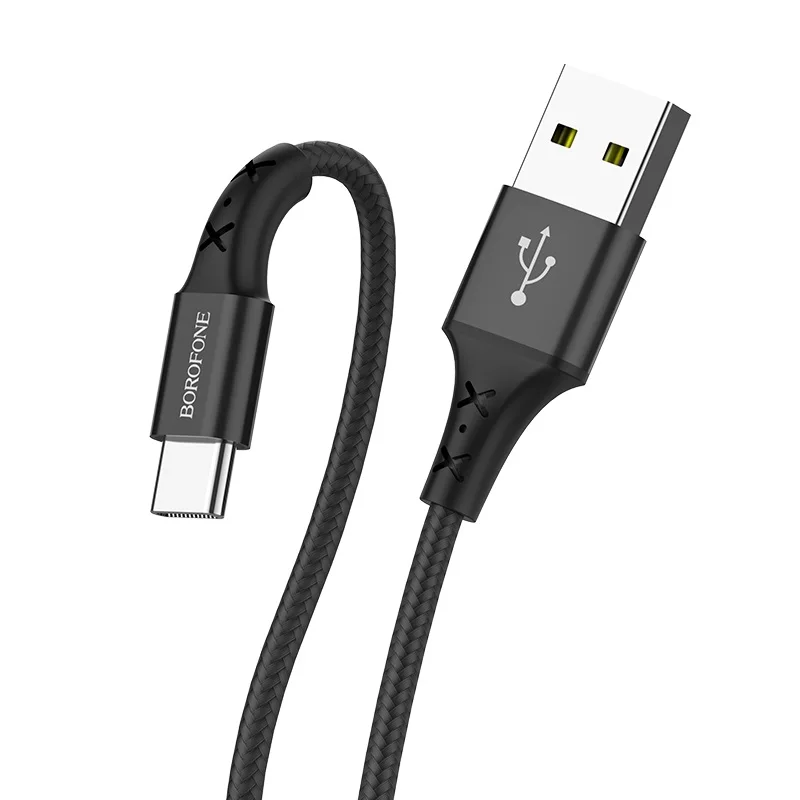 ХИТ Дата-кабель USB 2 0A для Type-C Borofone BX20 нейлон 1м | Мобильные телефоны и аксессуары