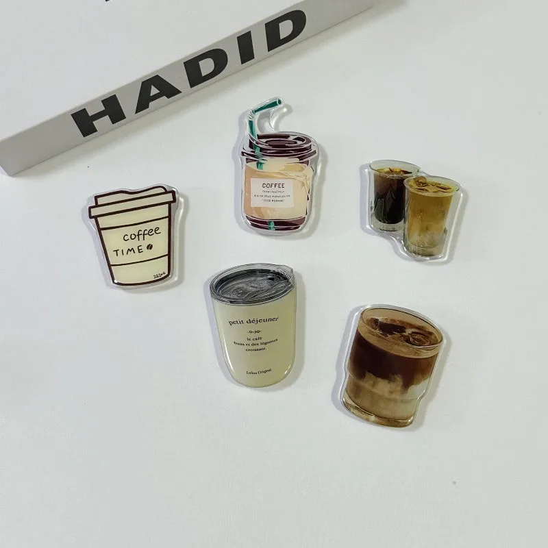 Кофейная чашка в Корейском стиле с милым мультяшным рисунком кронштейн для iPhone 15