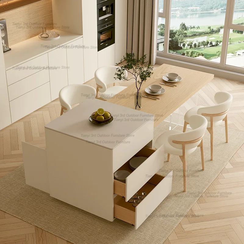 Гостиной мраморные обеденные столы кухня современные скандинавские журнальные