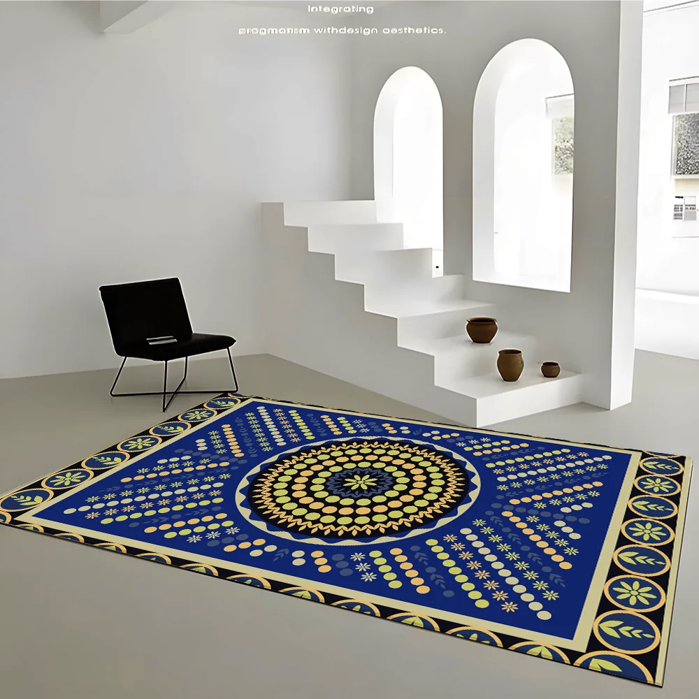 

Luxury Kitchen Entrance Doormat Home Bedroom Floor Decoration Hallway Mat Balcony Bathroom Anti-Slip Carpet Modern Printing Rug