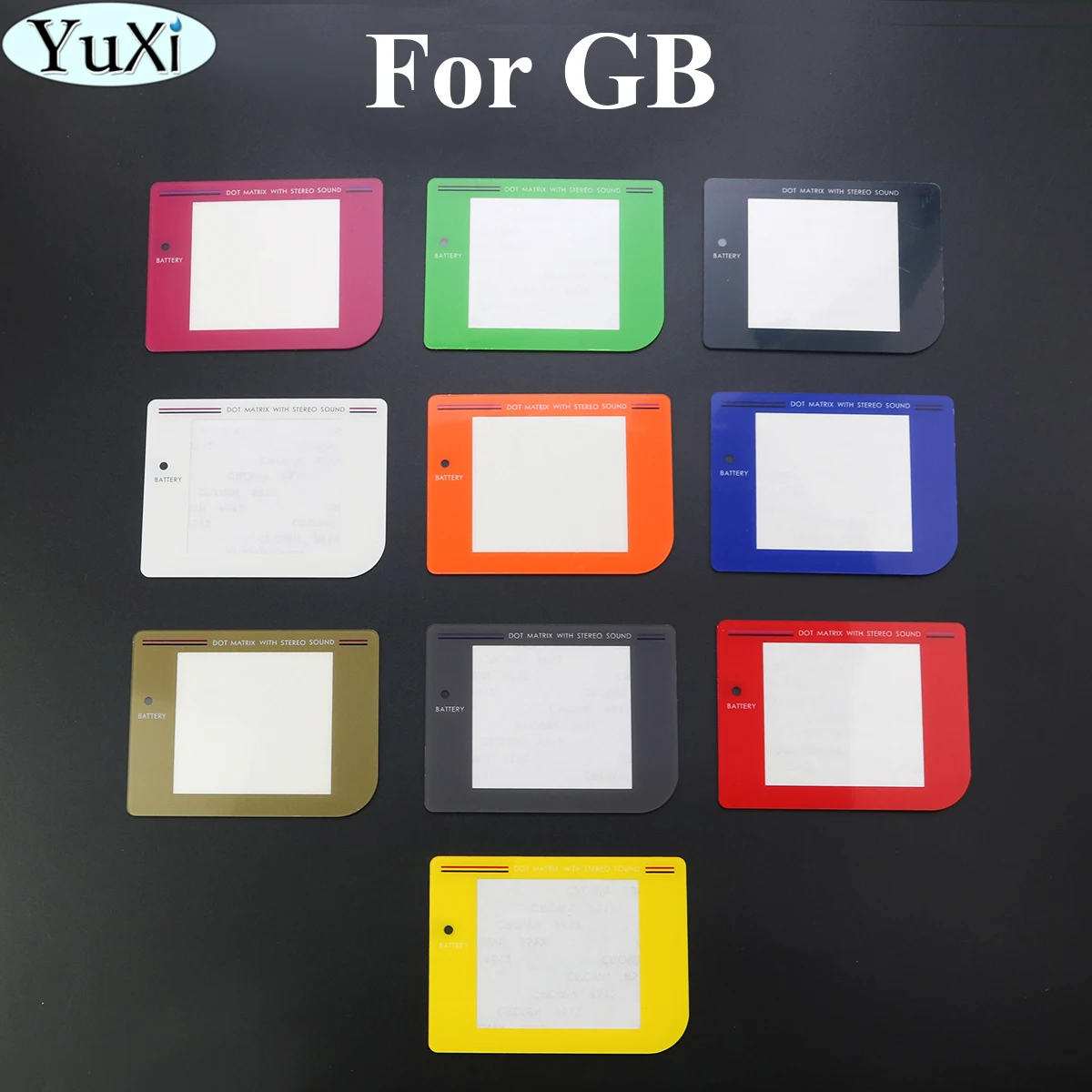 

YuXi High quality Plastic Lens Mirror for Gameboy GB DMG Classic LCD Screen Lens