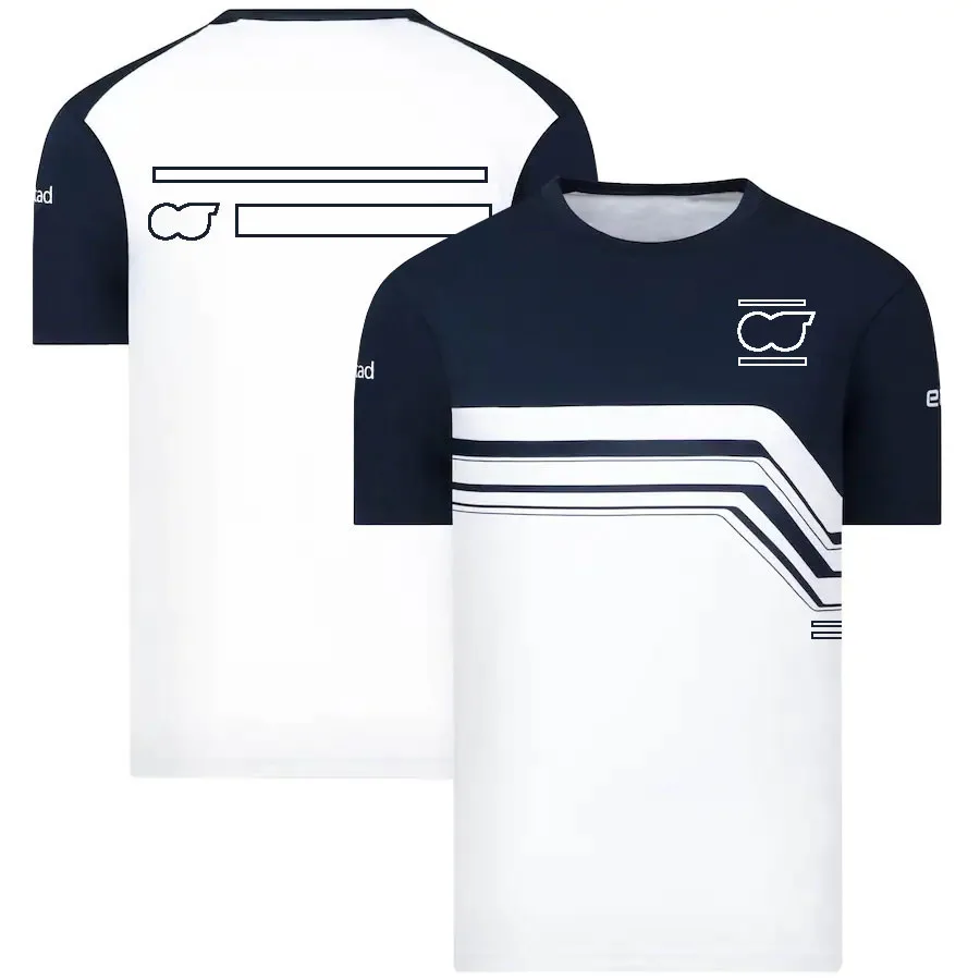 

2022 Car Logo Custom Team Short-sleeved T-shirt Fans Quick-drying Short-sleeved New Season F1 Work Racing Suit