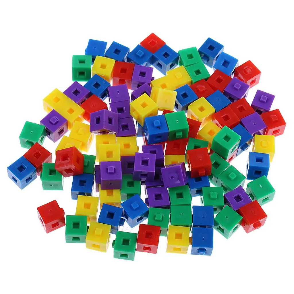 

3D Jigsaw Puzzles Stacking Cubes Building Bricks Linking Cube Kids 200x