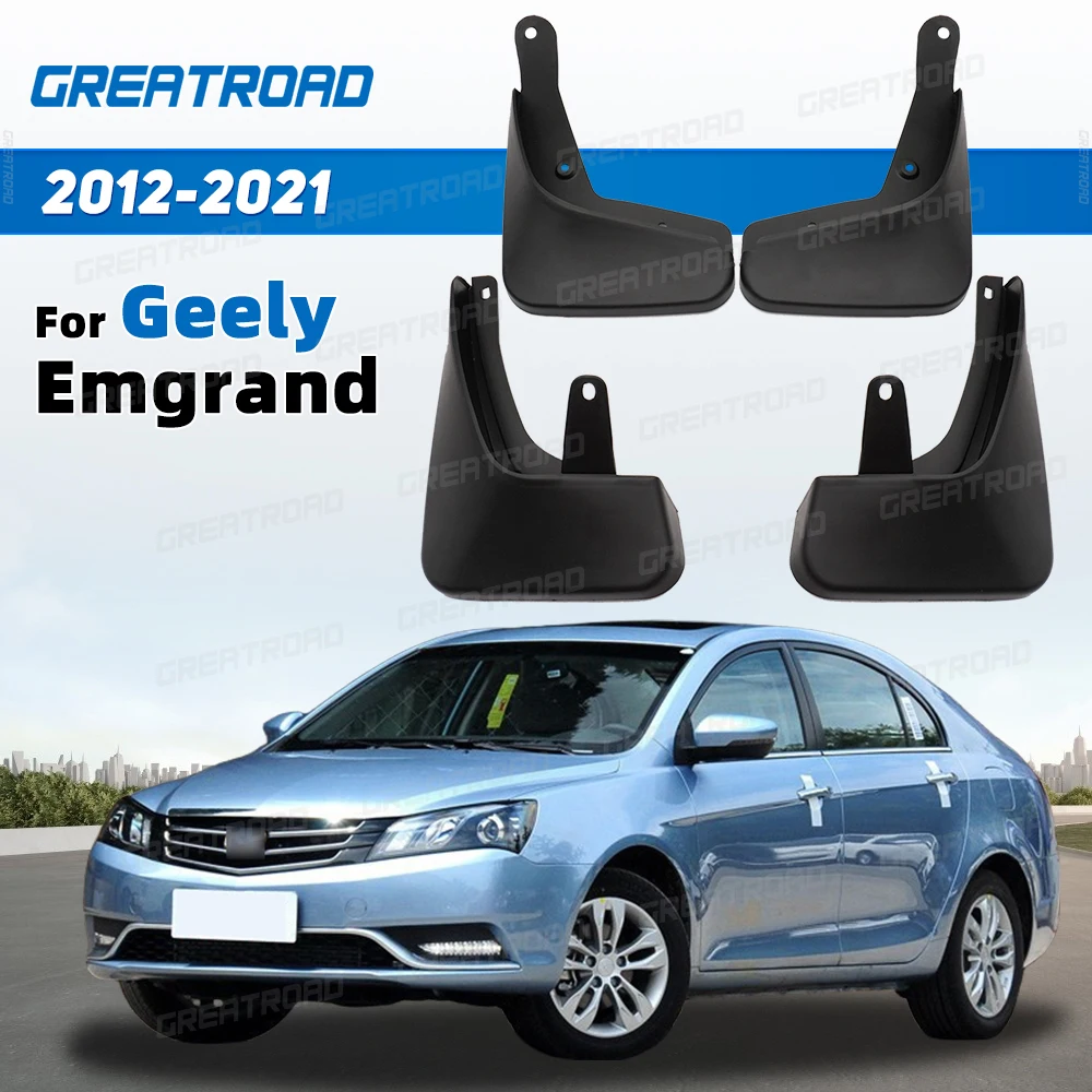 

Для Geely Emgrand 2012-2021 2015 2016 2017 2018 2019 2020 брызговики на крыло брызговики брызговики автомобильные аксессуары