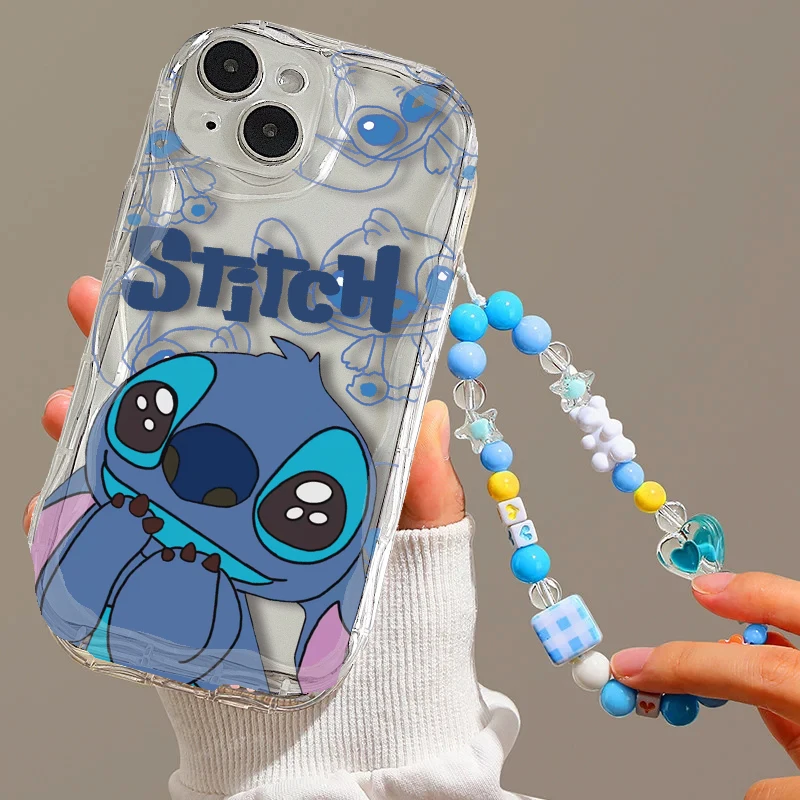 Чехол из ТПУ с милым стежком для Realme C53 C55 C21 C35 C21Y C25Y 5 6 7 12 5i 6i C33 C31 C11 C12 C15 C25 C67 C20 Note 50