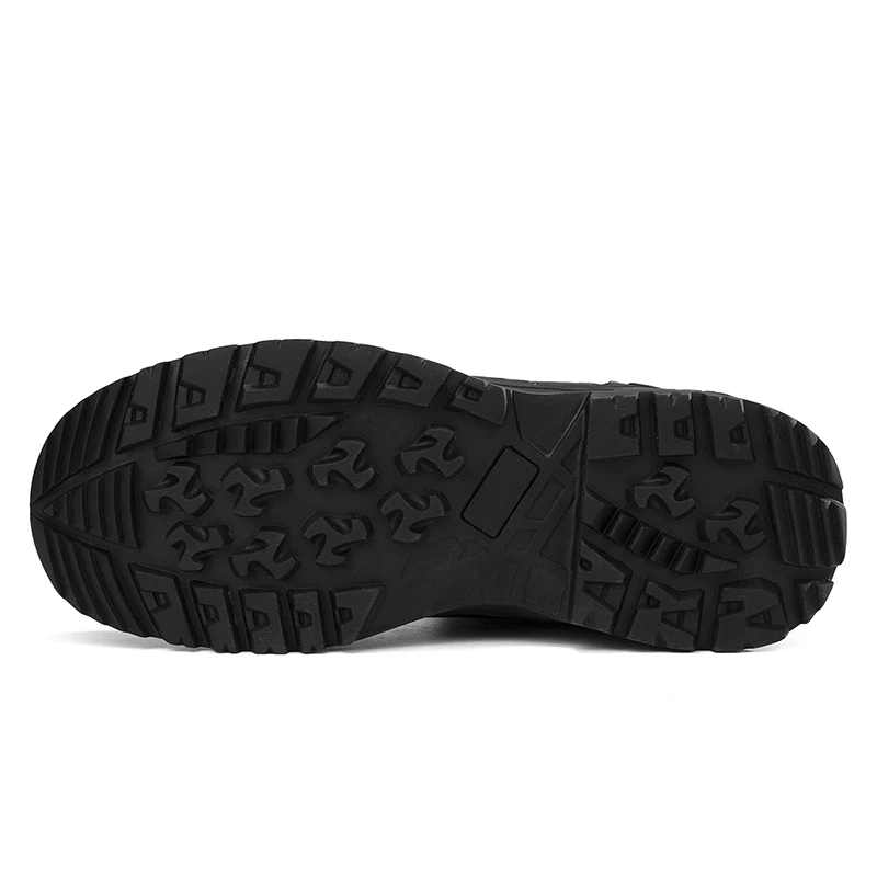 Men's Outdoor Military And Ankle Boots Tactical Combat Men's Boots Military Hunting Work Boots Men's Shoes Job Security Shoes