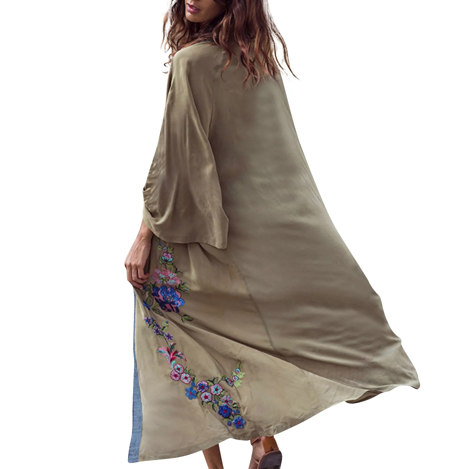 

Женское солнцезащитное пальто средней длины, кардиган, Пляжное пальто, maillots женский maillots de bain femme ropa de mujer ビニ ニ 수수수복 복