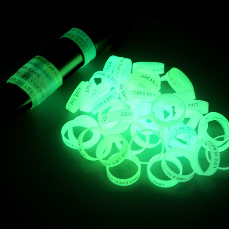 50 шт. 30 мм светящееся кольцо противоскользящее с электрическими сдвижными