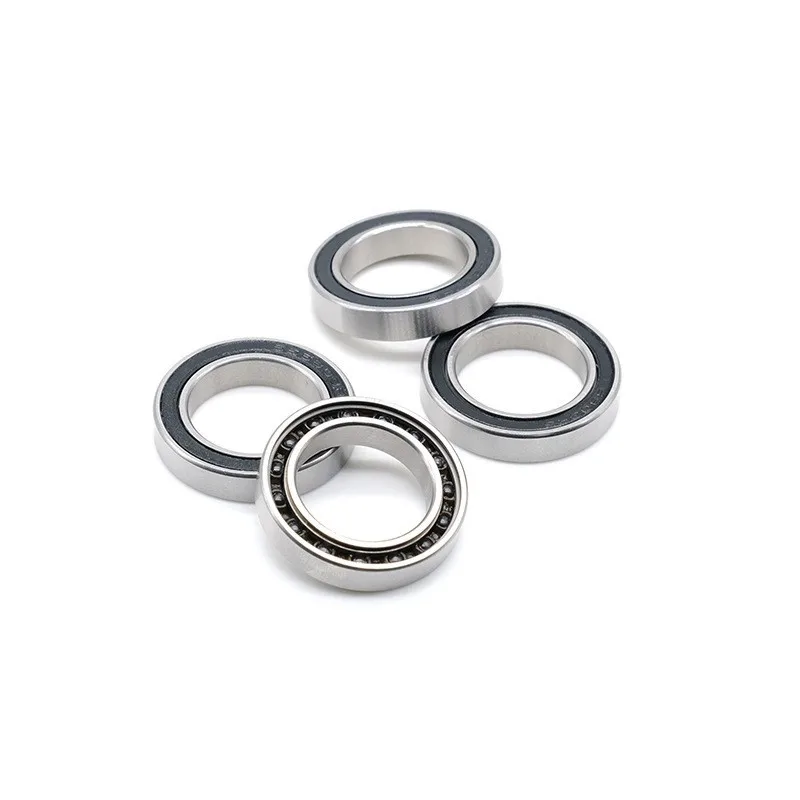 

1Pcs S6803 2RS CB Stainless Steel Hybrid Ceramic Bearing 17x26x5mm ABEC-9 S6803RS Si3N4 Ball