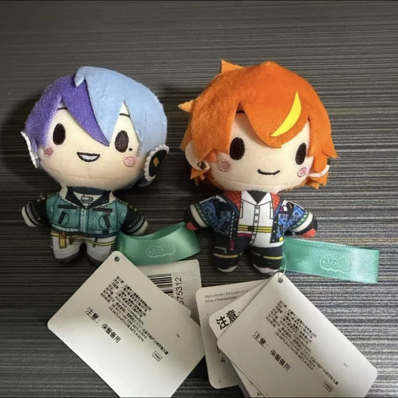 Фото Плюшевый брелок Sega Hatsune Miku Project Sekai VBS в стиле чиби с кемпинговым нарядом, коллекционный аксессуар для сумок, украшение для фанатов аниме №4