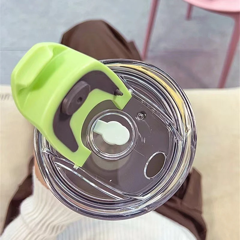 40 унций изолированный стакан с ручкой и крышкой чашка для кофе со льдом