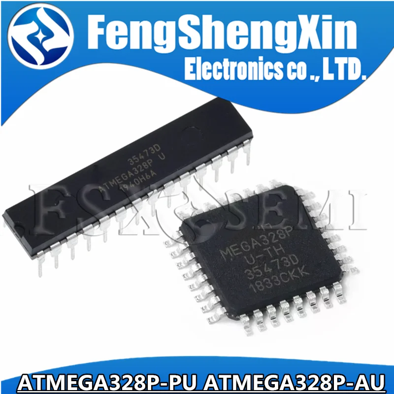 1pcs ATMEGA328P-PU ATMEGA328P U DIP-28 MEGA328P U-TH ATMEGA328P-AU TQFP-32 Microcontroller Chips IC