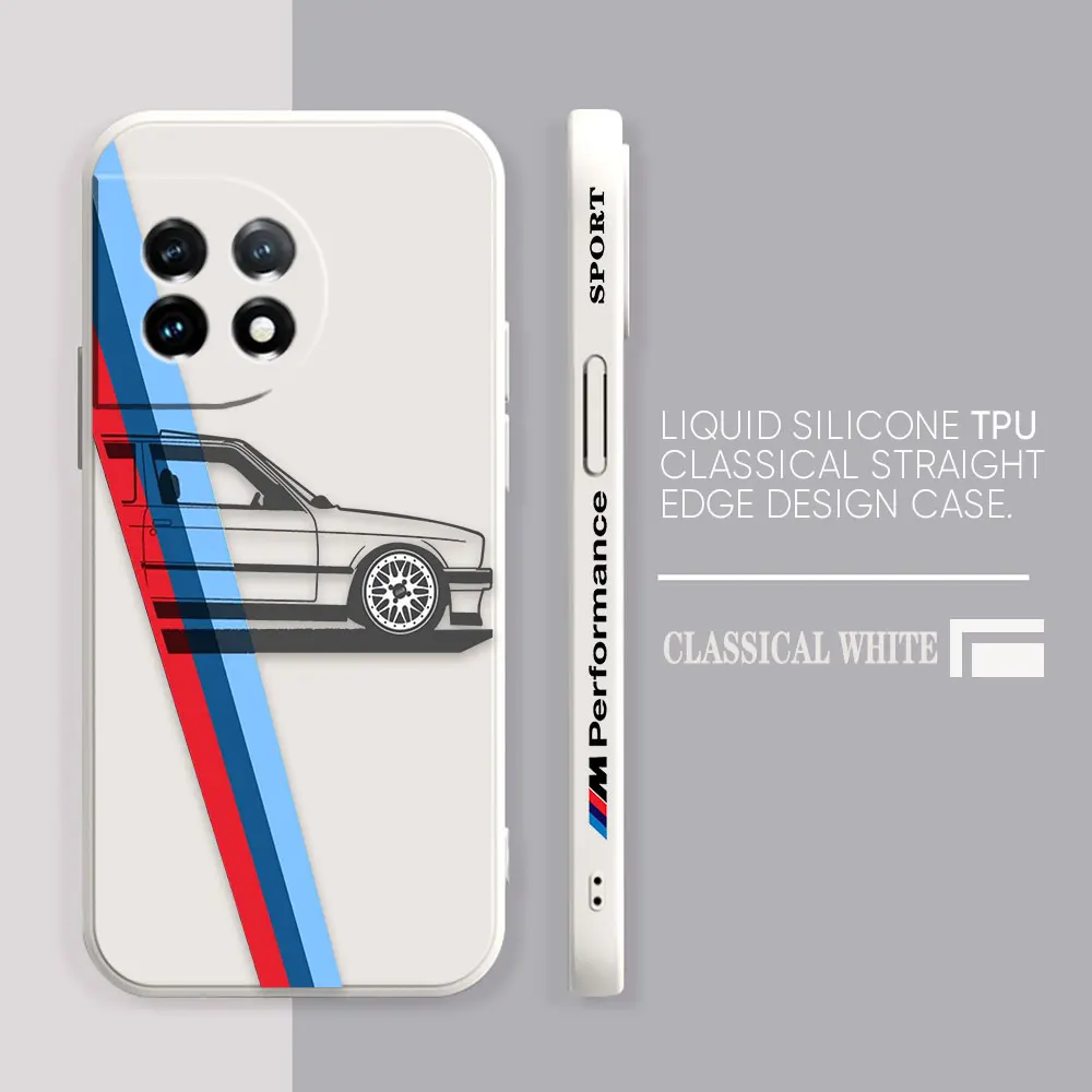 Phone Case For Oneplus 11 10 9 9R 9RT 8 8T 7 7T 5 5T 6 ACE 2 NORD Pro Case Funda Cqoue Shell The Blue Sky And White Clouds B-BMW